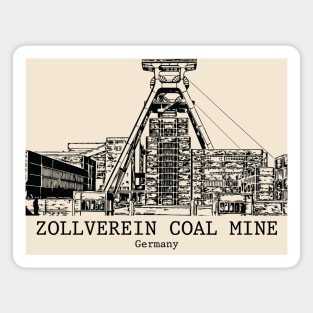 Zollverein Coal Mine - Germany Magnet